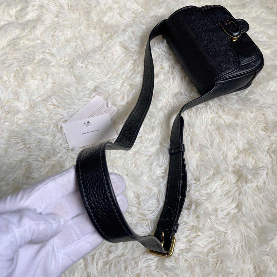 極美品 COACH コーチ タビー 19 メッセンジャー ブラック CJ846 - メルカリ