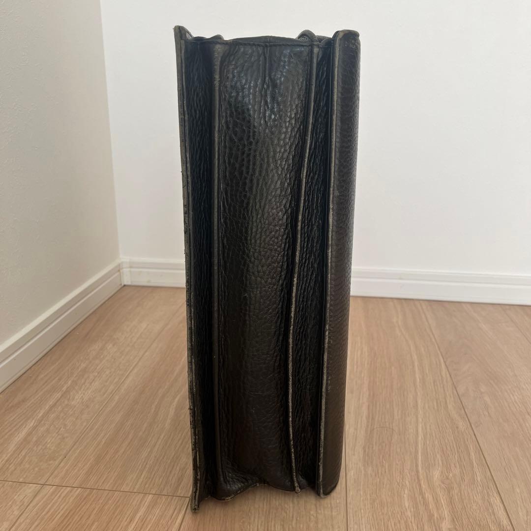 希少品！】BURBERRY ダレスバッグ ブラック レザー ビジネスバッグ