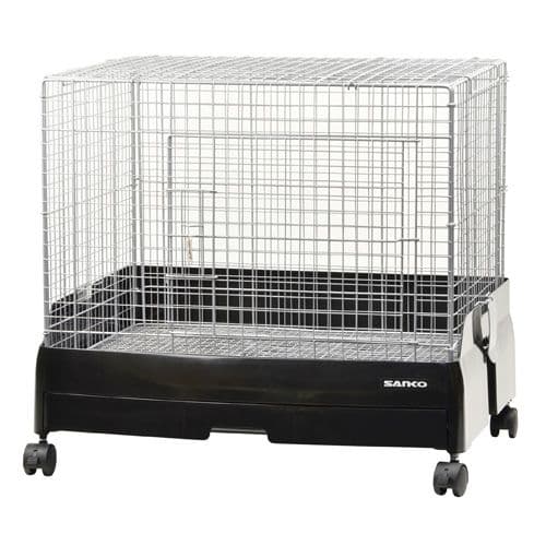 中古美品　イージーホーム60ローメッシュ　ブラック 三晃商会 SANKO イージーホーム60 4976285122200 1個（直送品） - アスクル