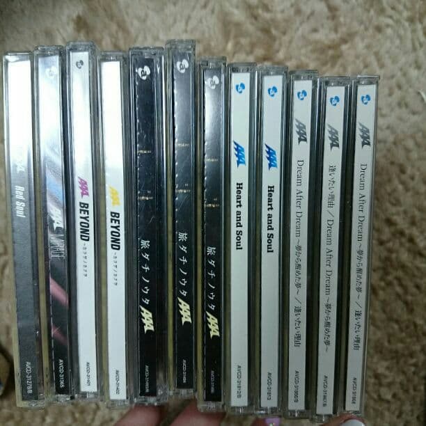 即購入不可 AAA CD 初期～  全てトレカなし