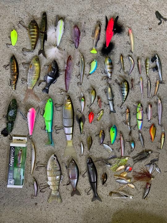 バス釣り引退 ルアーセット - メルカリ