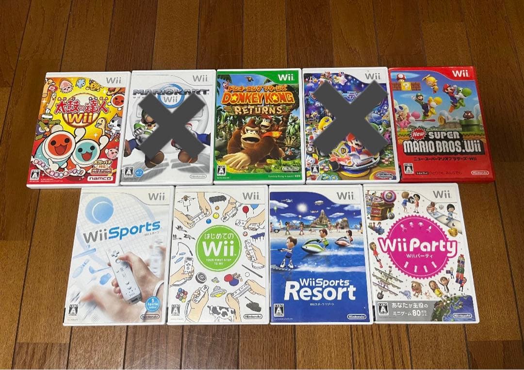 Wii ソフト 7本 まとめ売り 値下げ - メルカリ