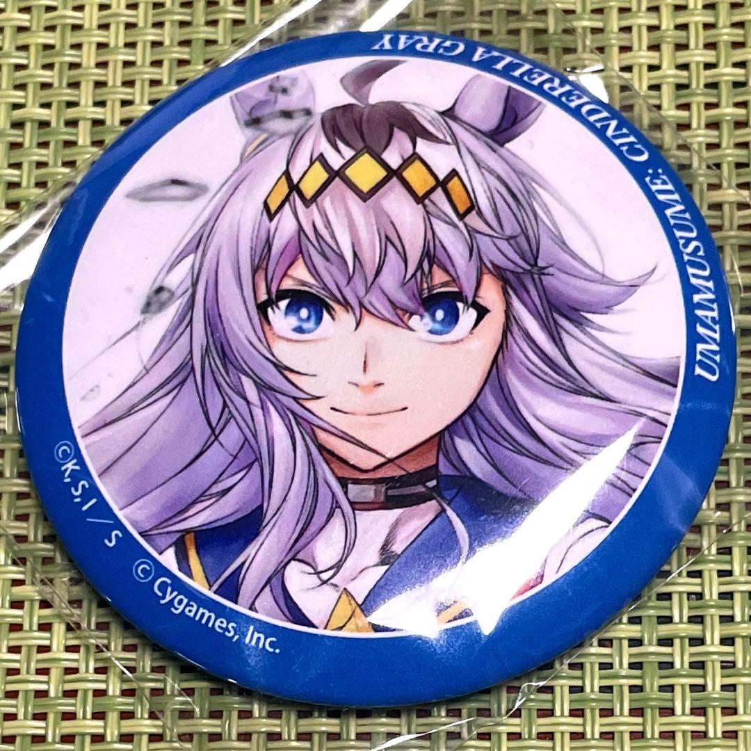 ウマ娘 オグリキャップ シンデレラ グレイ 缶バッジ ☆ 原作 - メルカリ