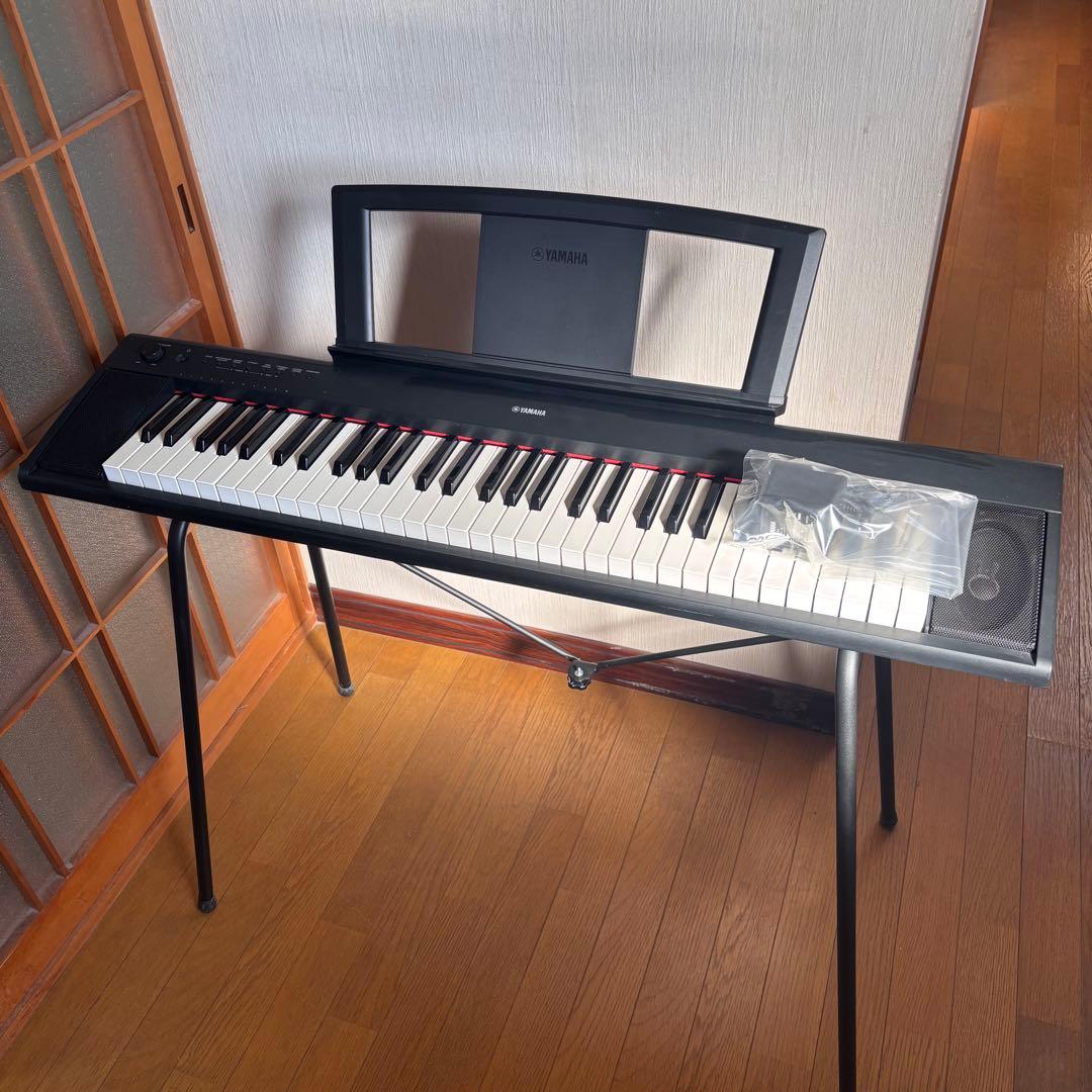 Yamaha 電子ピアノ スタンド付き 譜面台付き NP-11 ヤマハ Amazon.co.jp: YAMAHA 電子キーボード piaggero(ピアジェーロ