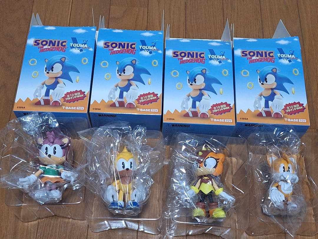 SONIC THE HEDGEHOG TOUMA ソフビ - メルカリ