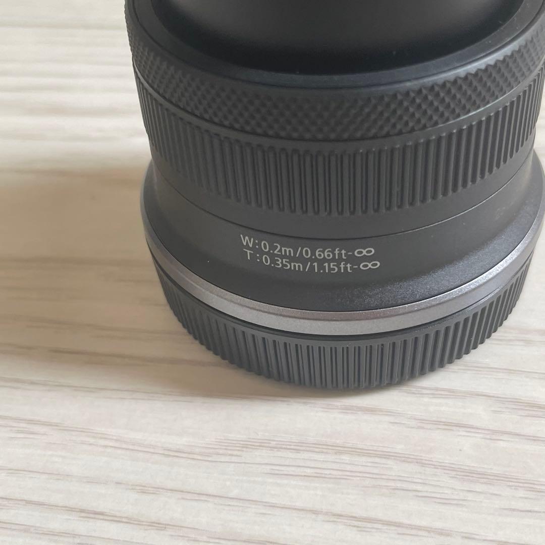 美品 キャノン　レンズ　RF-S18-45mm F4.5-6.3 IS STM