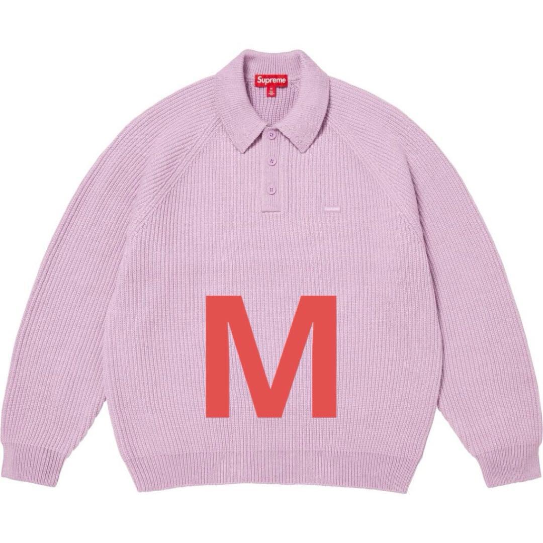 Supreme Small Box Polo Sweater Lavender - メルカリ