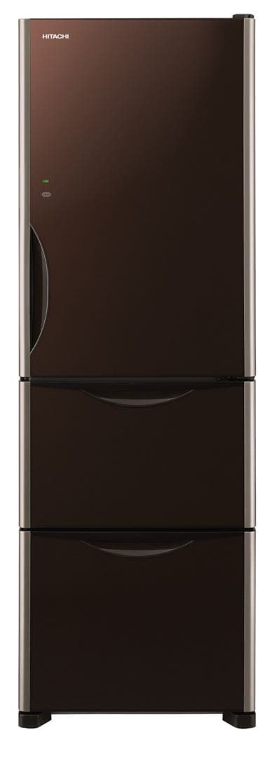 日立★冷蔵庫クリスタルブラウンR-S3800GV XT 2017年製 日立（HITACHI） 冷蔵庫 中古 HITACHI R-S3800GV(XT) 2017年製 3ドア