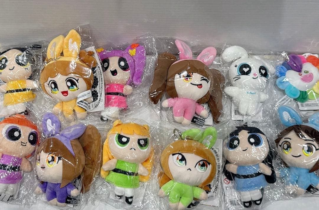 NewJeans ぬいぐるみ キーリング コンプセット ハニ ヘリン ミンジ