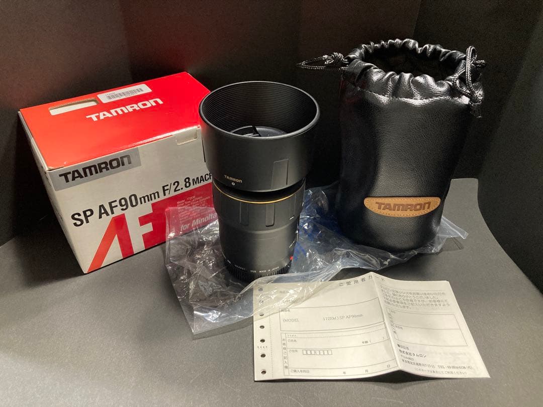 タムロン　マクロ単焦点90mm for Minolta nb0zic3byucbb5e2e5orui7q10tn