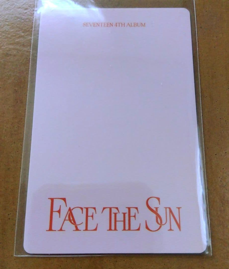 SEVENTEEN FACE THE SUN THE8 ディエイト トレカ - メルカリ