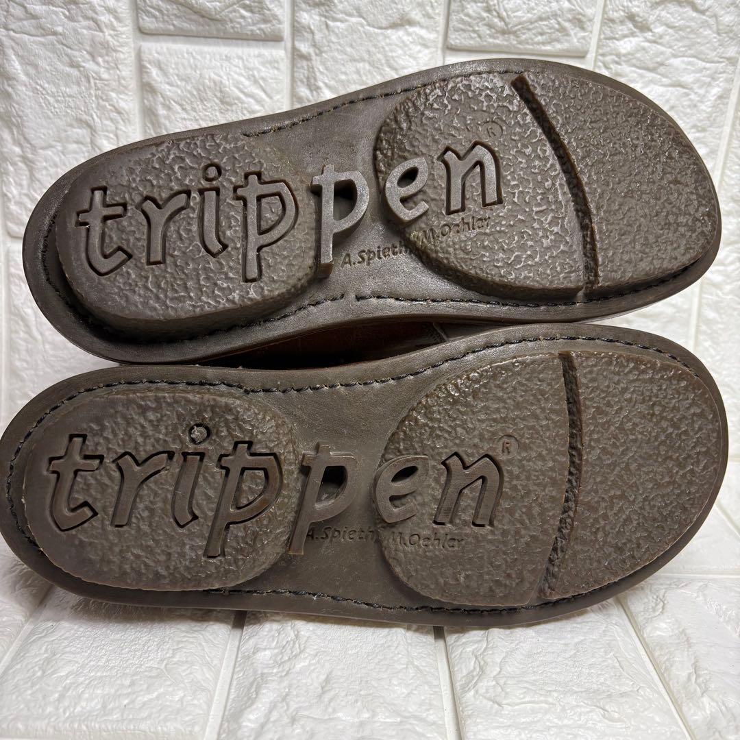 【希少モデル】 trippen BOX ブーツ レザー ボア 23.5cm