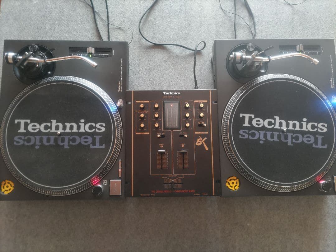 テクニクス TECHNICS SL-1200MK3×2 SH-EX1200×1 DJターンテーブル SL-1200MK7｜Hi-Fi オーディオ - Technics（テクニクス）