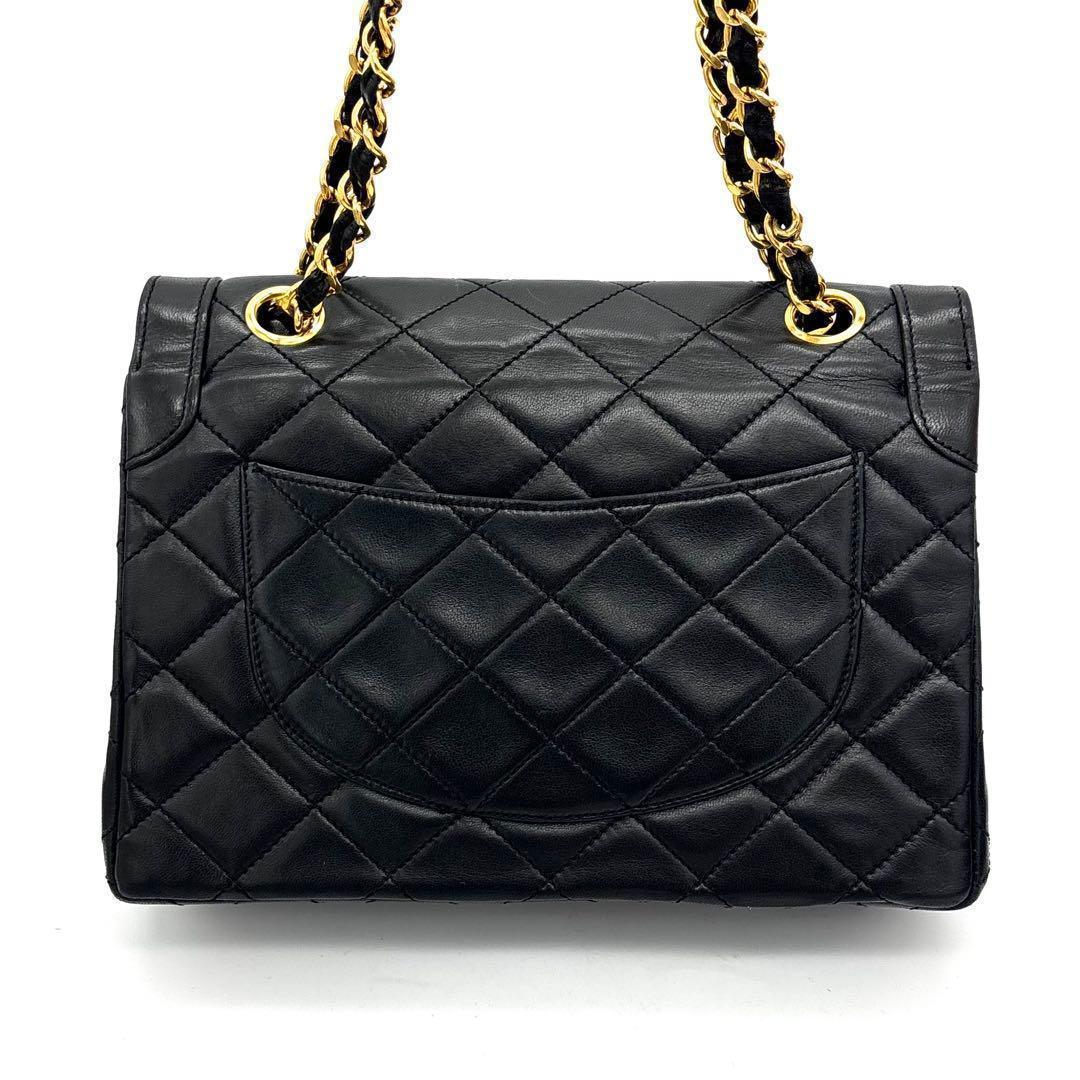 CHANEL マトラッセ パリ限定 Wフラップ Wチェーン チェーンショルダー