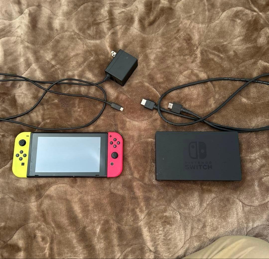 た*ー様 Nintendo Switch 本体 赤/黄 Joy-Con Nintendo Switch 本体 赤/黄 Joy-Con付き - メルカリ