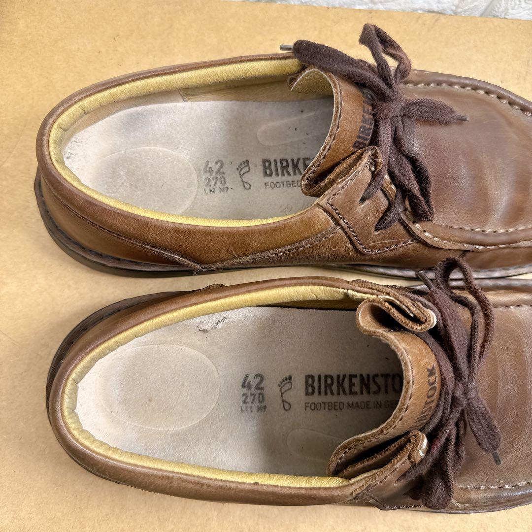 激レア ビルケンシュトック パサデナ 27㎝ レザー ブラウン 古着 送料