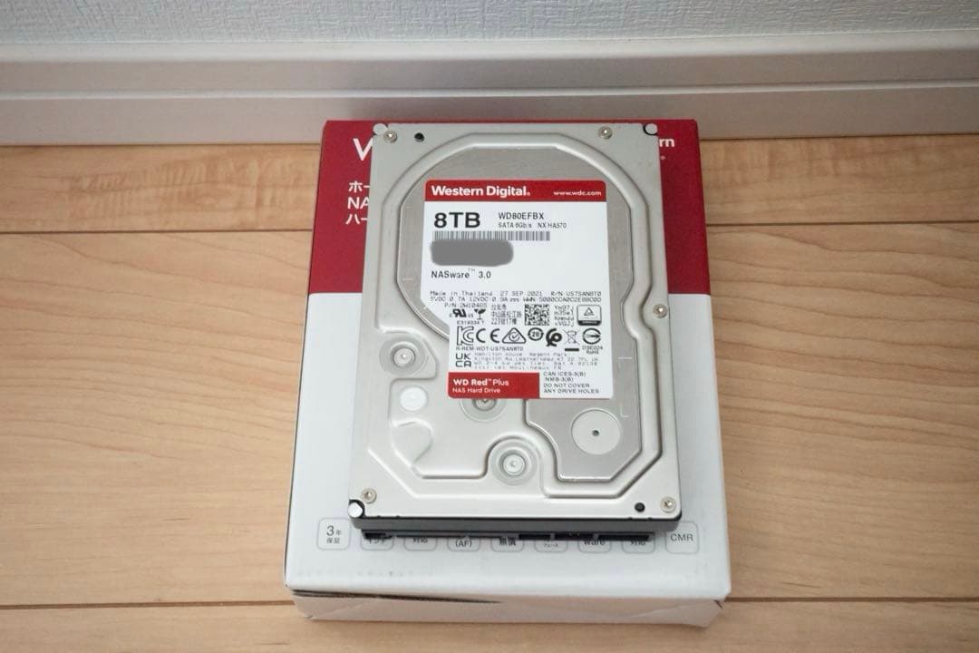 内蔵型ハードディスクドライブ WesternDigital 8TB HDD WD80EFBX Amazon | ウエスタンデジタル WD80EFBX ［WD Red Plus（8TB 3.5インチ
