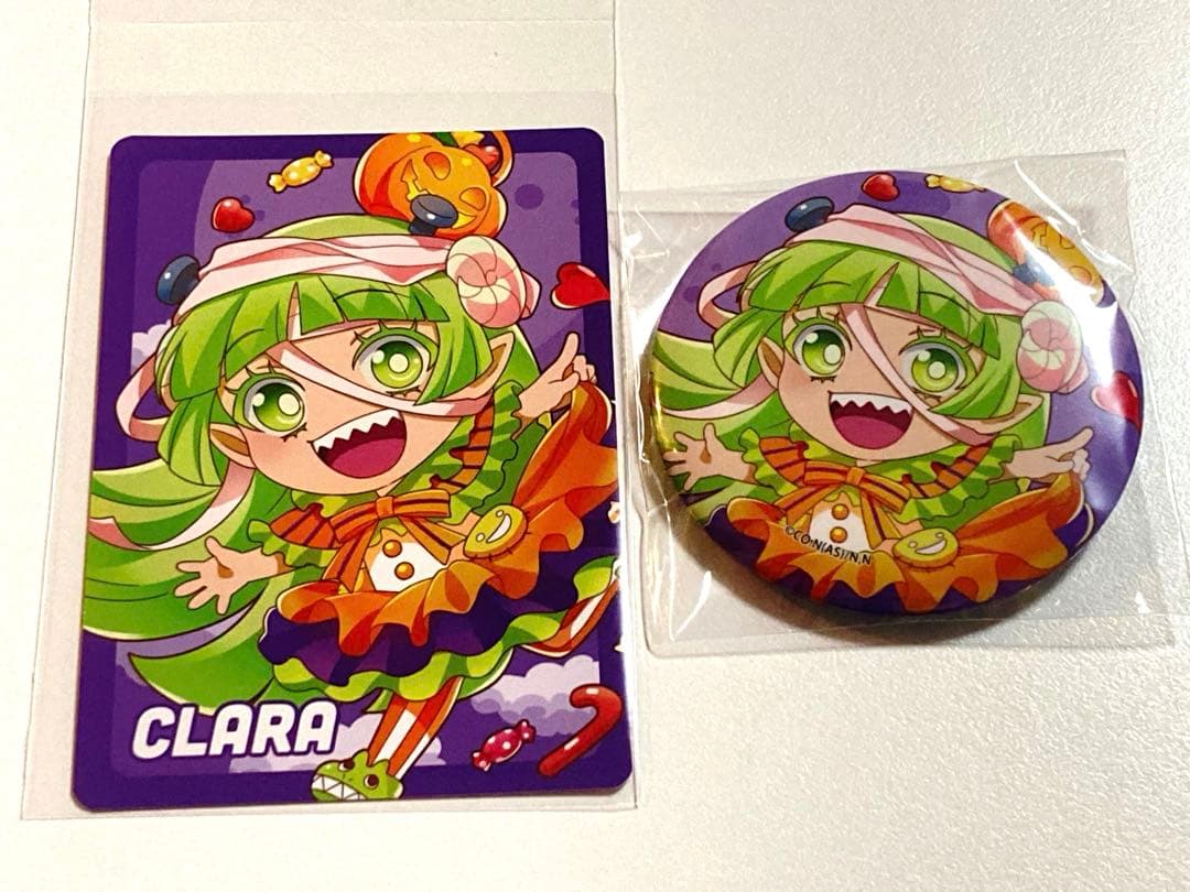 入間くん クララ バビルス祭 コラボ 缶バッジ カード - メルカリ