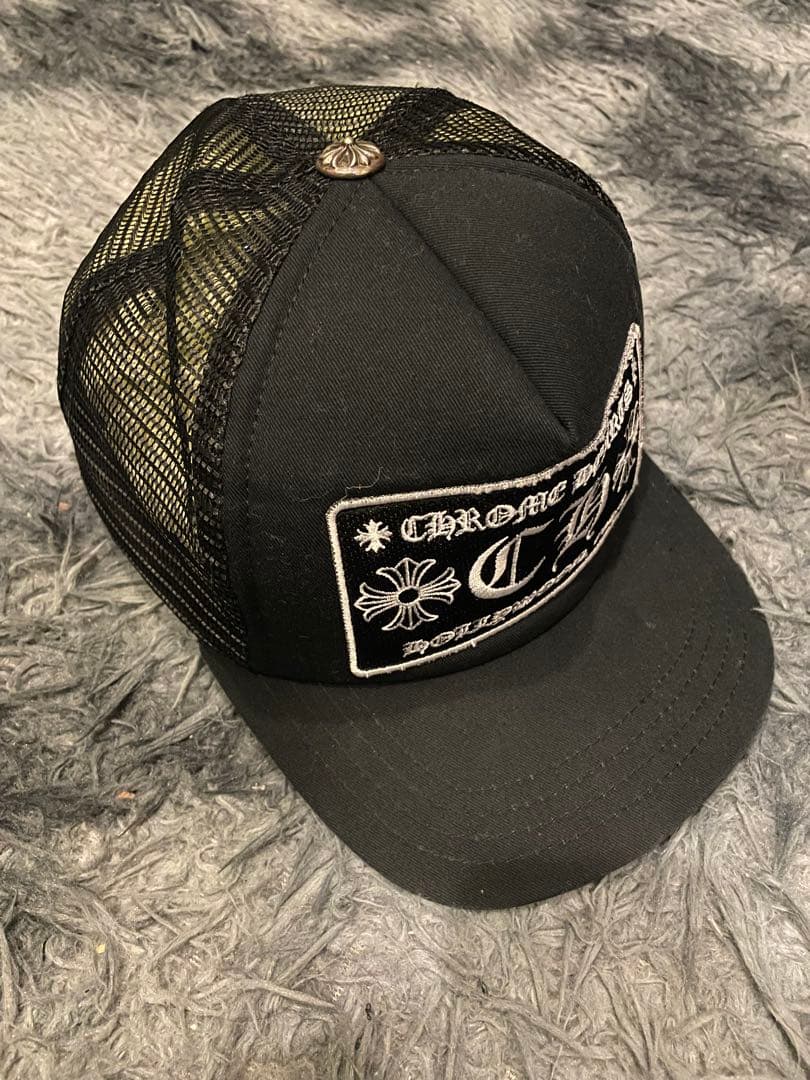 クロムハーツ キャップ Chrome Hearts CHROME HEARTS+ PARIS 限定 CH トラッカー キャップ ハット (CHROME