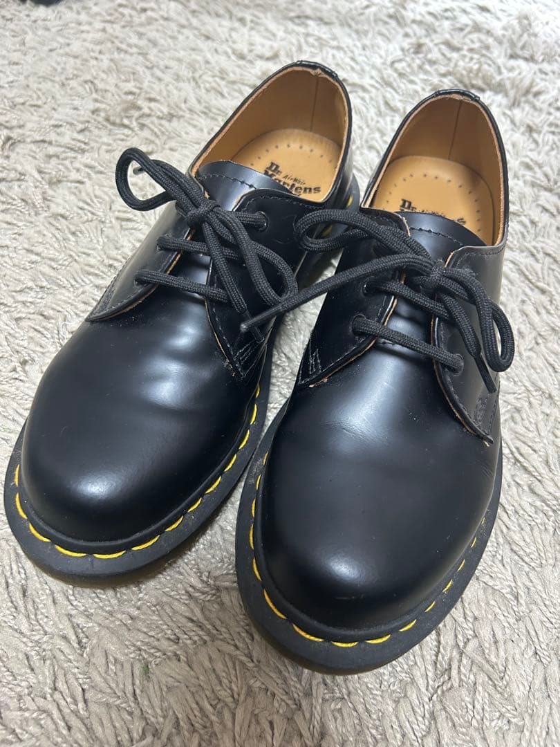 Dr. Martens ブラック ローファー G807V UK4 Dr.Martens（ドクターマーチン） エイドリアン スナッフル ローファー