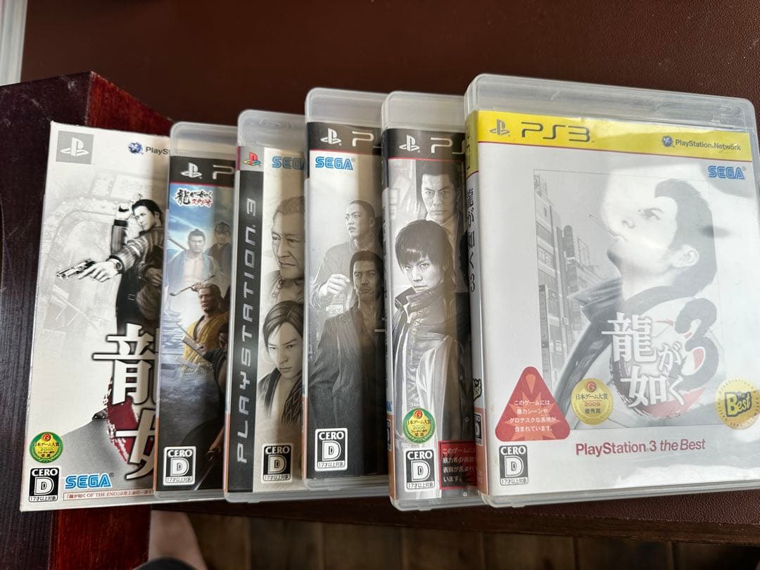 龍が如くシリーズ PS3ソフトセット - メルカリ