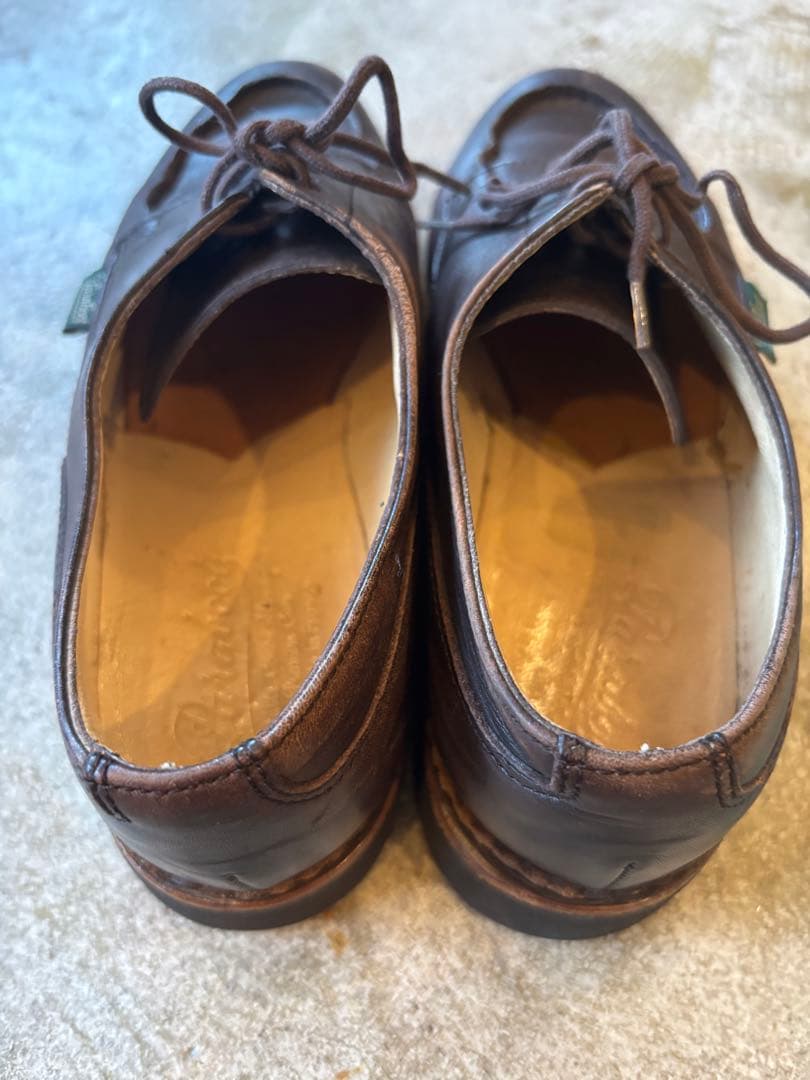 【良品】【希少】【フランス製】パラブーツ シャンボート　モカ　24.5cm