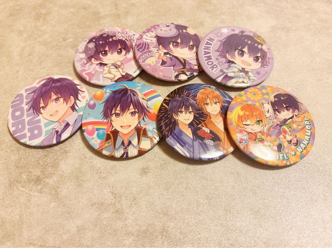 ななもり。缶バッジ 8個セット - メルカリ