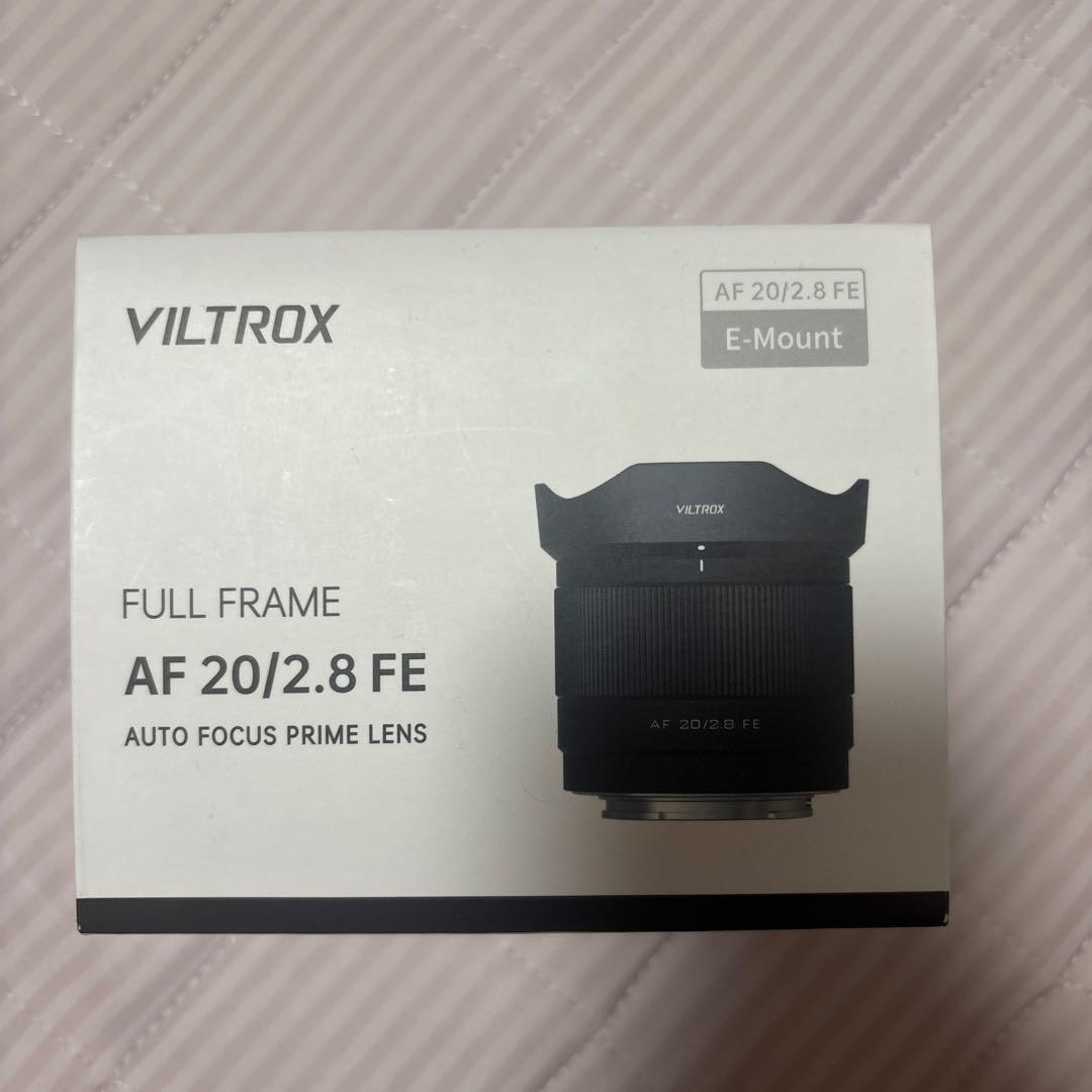 VILTROX AF 20mm F2.8 ビルトロックス Eマウント用 Viltrox AF 20mm F2.8 Air Full-Frame Lens for Sony E-Mount White
