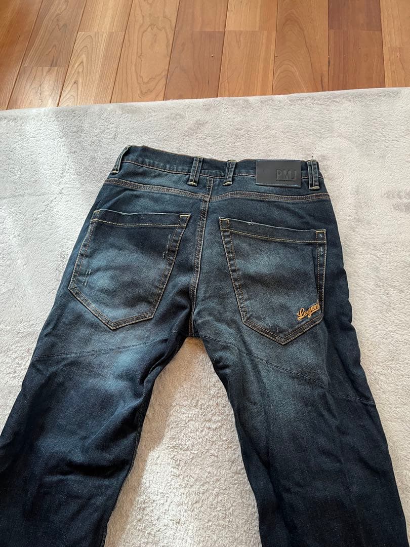 コ*タ様 PMJ KNOX ダークブルーデニムパンツ 膝用プロテクター付き