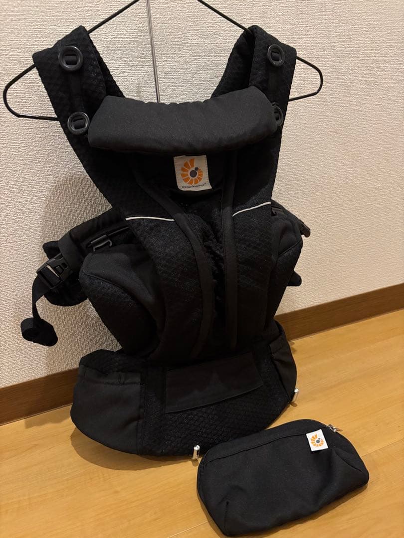 【美品】エルゴベビー　オムニ ブリーズ　ブラック ergobaby（エルゴベビー） オムニブリーズ オニキスブラック ERGO baby
