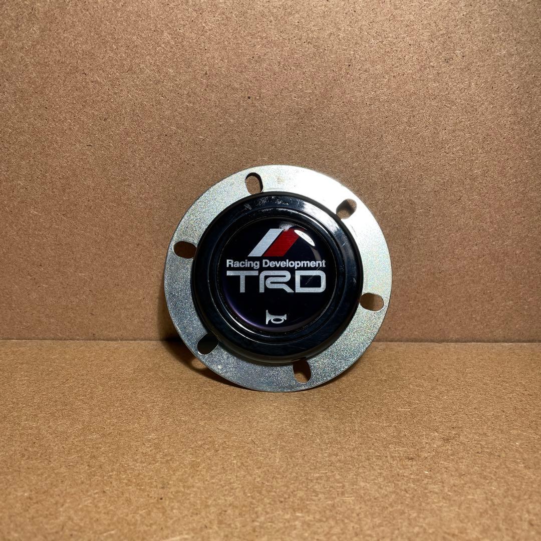 TRD ホーン ボタン 当時物！ MOMO ナルディ ステアリング - メルカリ