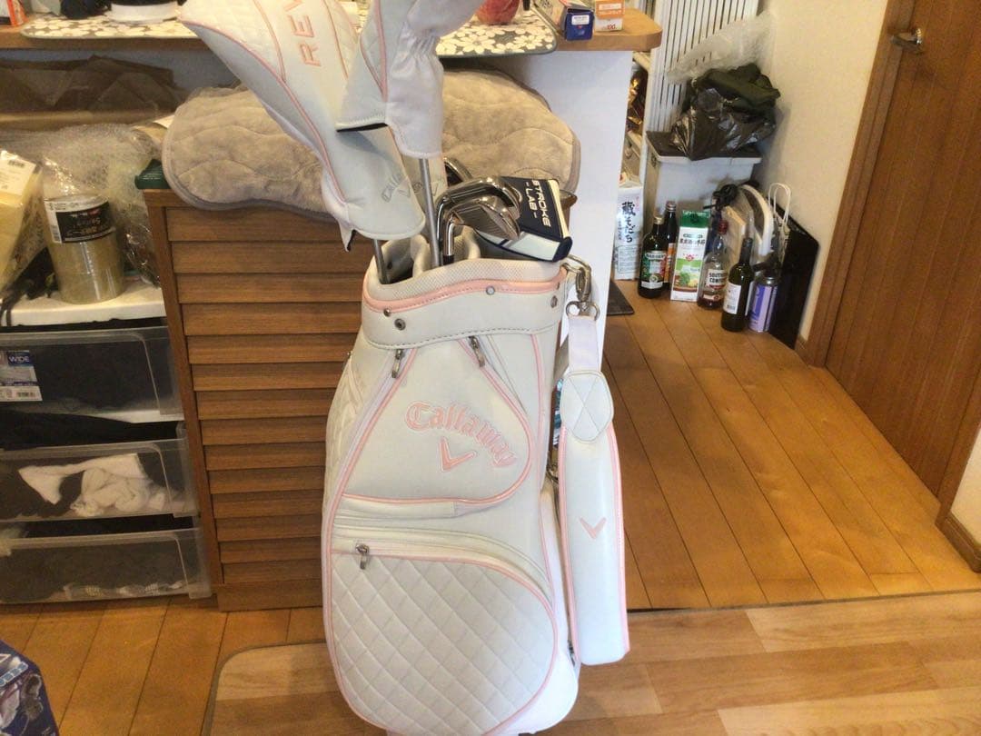 Callaway レディース ゴルフクラブセット　ゴルフバッグ付 レディース ゴルフクラブセット ソレイル パッケージセット ピンク
