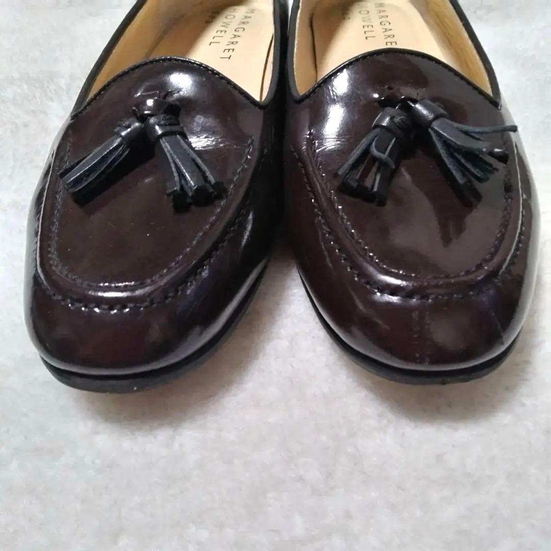 MARGARET HOWELL ideaダークブラウン ローファー 24.5cm