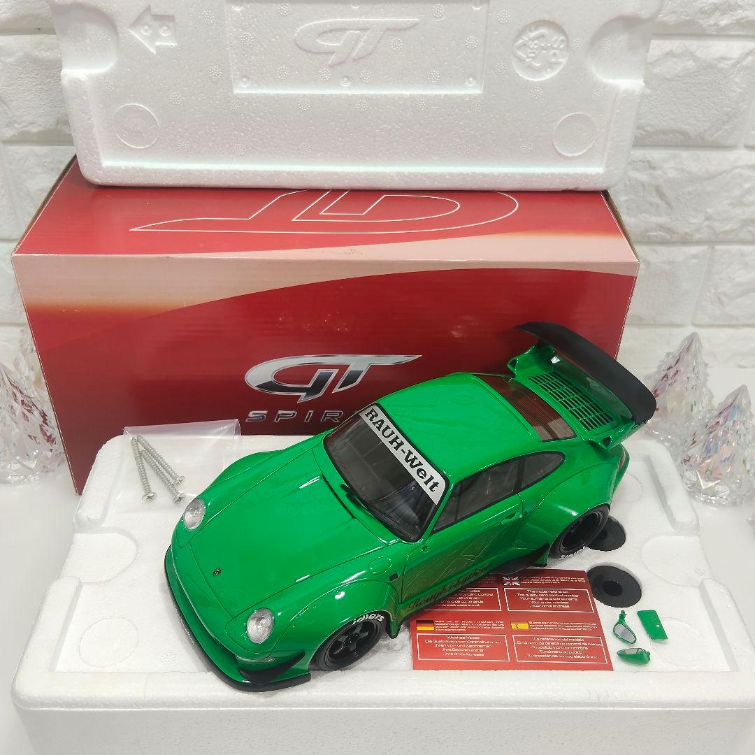 特価】京商 RWB ポルシェ 993 1/18 2000台限定 グリーン - メルカリ