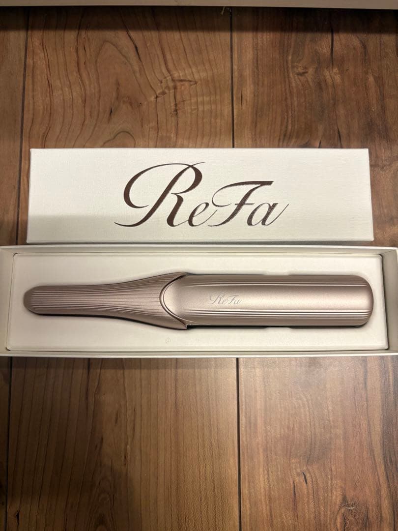 【期間限定値下げ】リファフィンガーアイロン ST 6 シャンパンゴールド ReFa（リファ） 【正規取扱店】リファフィンガーアイロン ST 6