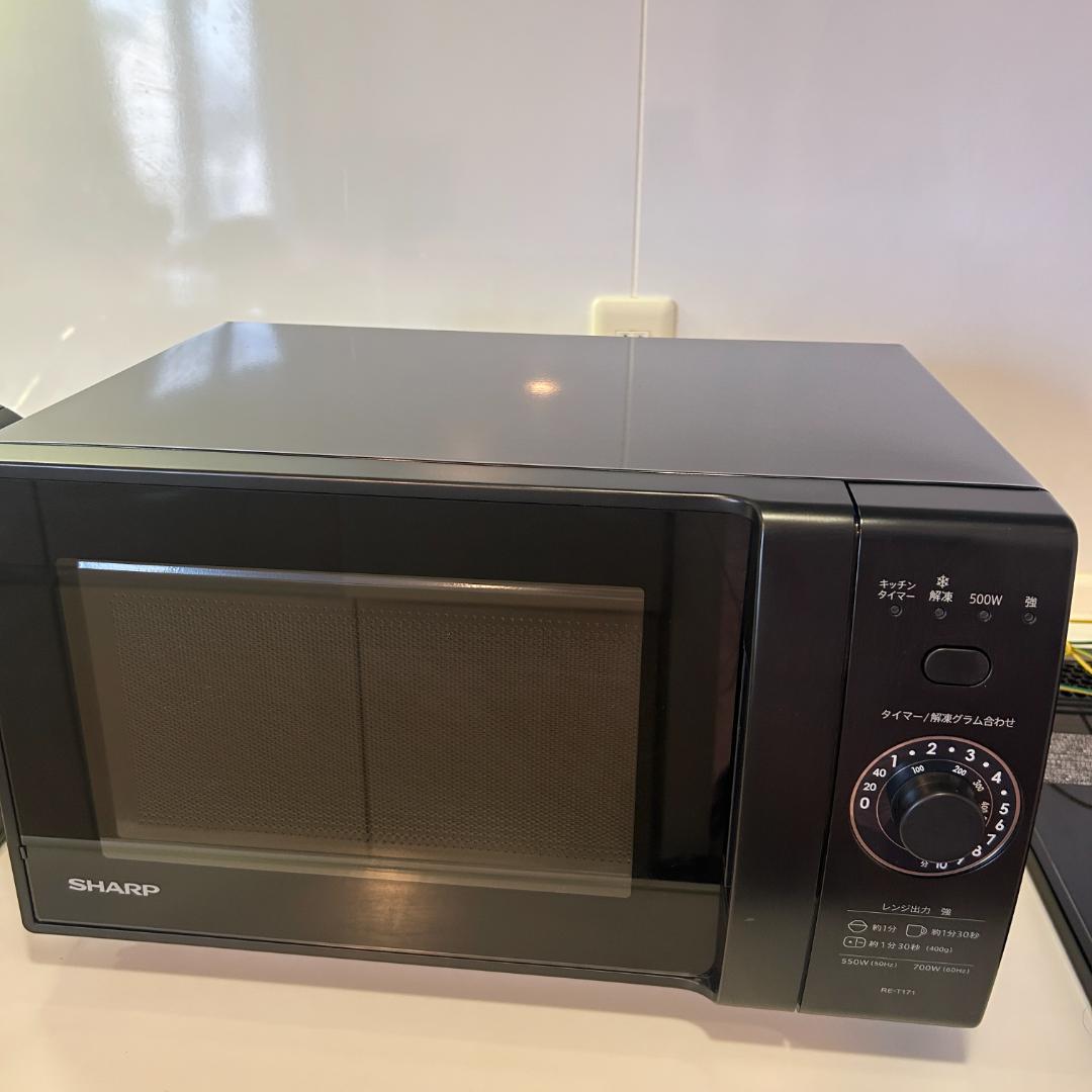 SHARP シャープ 電子レンジ RE-T171-B 2022年製 - メルカリ