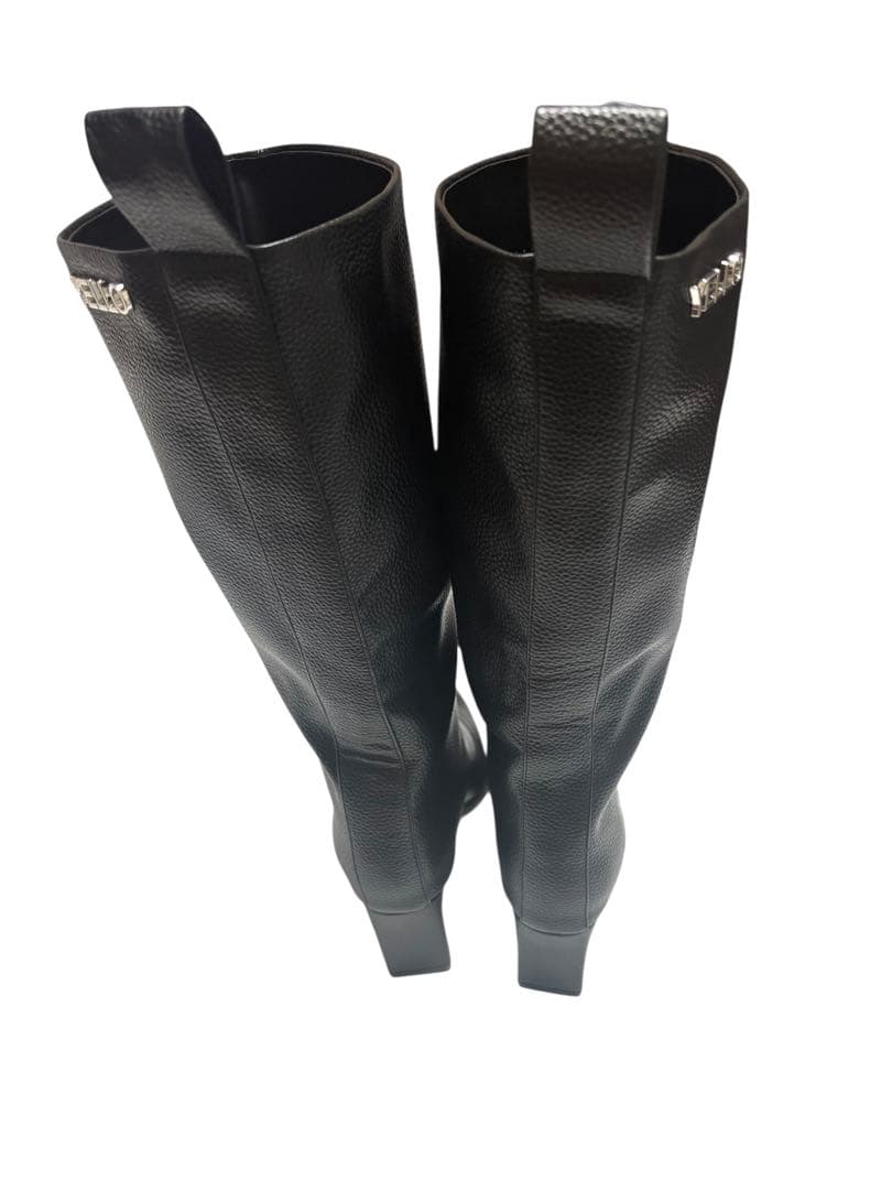 イエロ　YELLO ノワール　ロングブーツ　黒　22.5cm