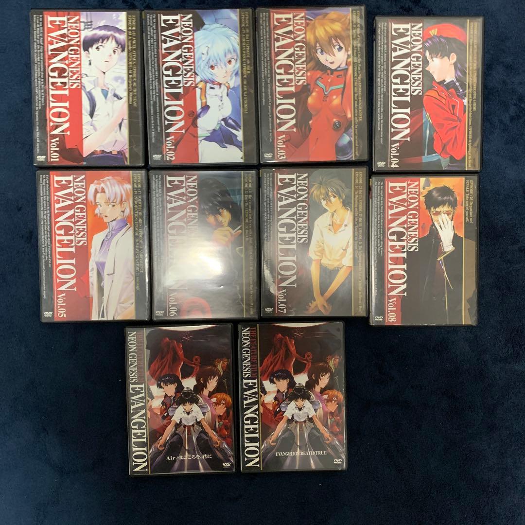 新世紀エヴァンゲリオンDVD 全8巻 + 劇場版5作品セット - メルカリ