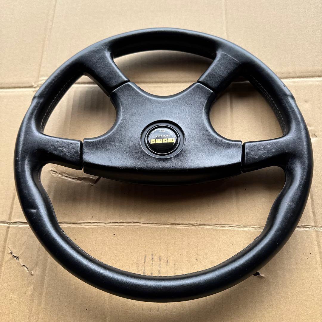 ホンダ純正オプション MOMOステアリング ギブリ モモハンドル 当時物