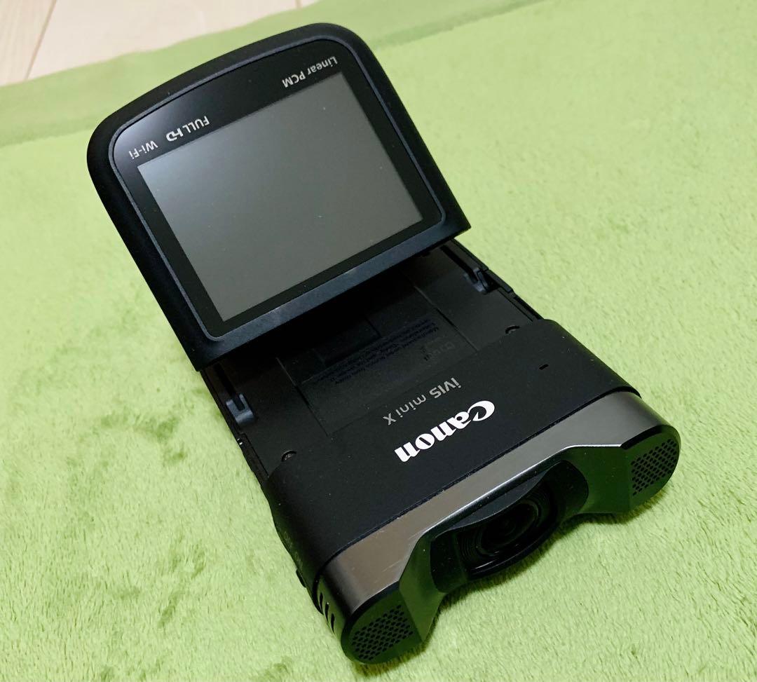 【希少品】Canon iVIS mini X 美品 キヤノン ビデオカメラ Amazon | Canon デジタルビデオカメラ iVIS mini X 対角約170度 1,280