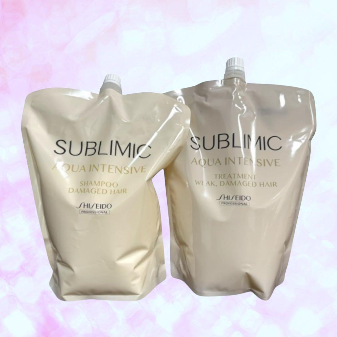 アクアインテンシブ シャンプー 1800mLトリートメントW 1800g 詰替用