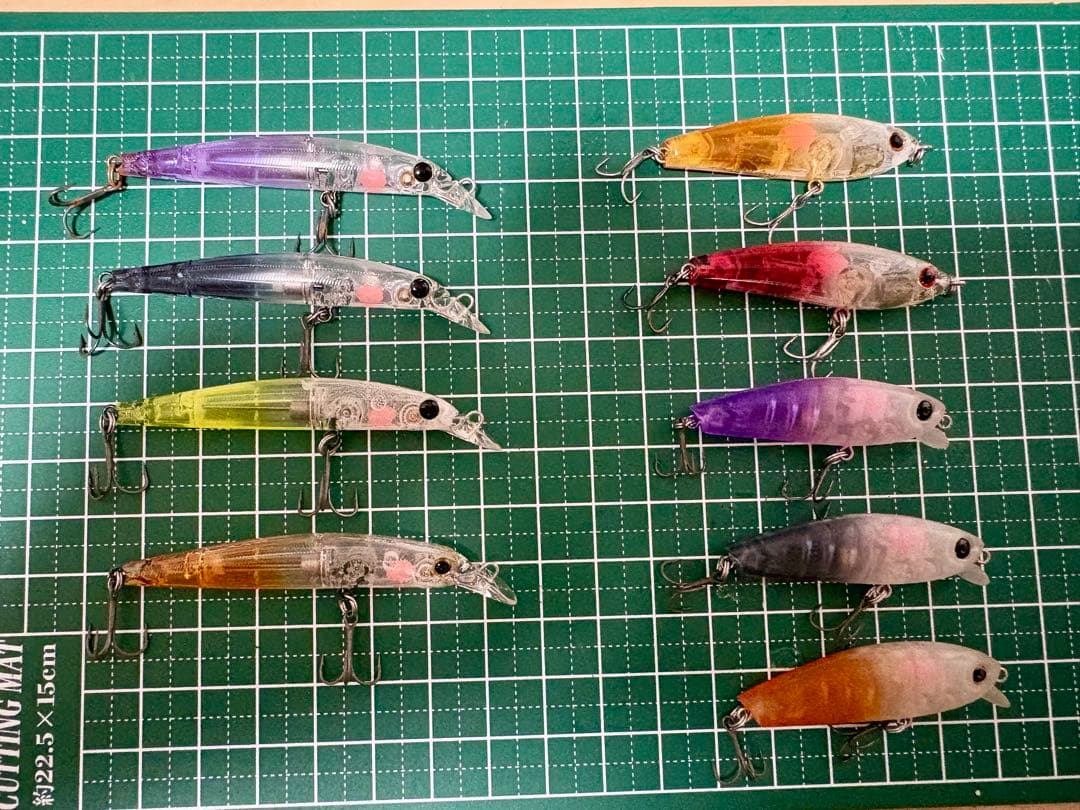 ジップベイツ リプル45f ラファエル リッジスリム60S りんたこカラー