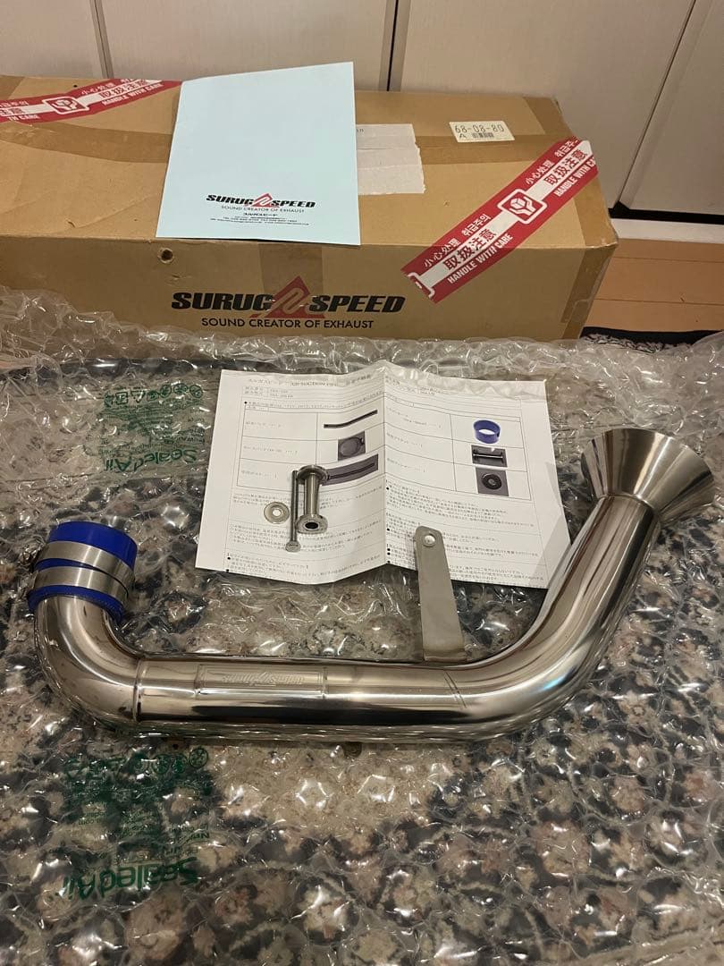 ジムニー　jb64 スルガスピード　エアサクションパイプ スルガスピード SURUGA」ジムニー（JB64W）R06A用エアサクションパイプ