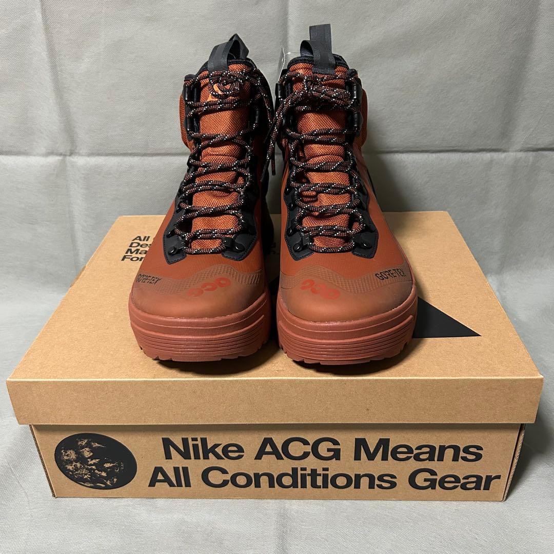 ナイキ ACG ズーム ガイアドーム GTX ブラウン 登山 防水 26.5 - メルカリ