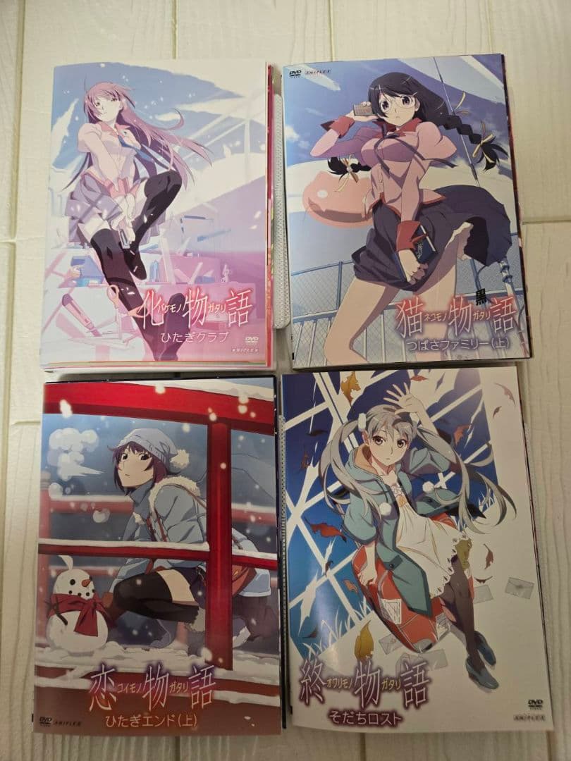 物語シリーズ　DVD　全42巻セット　レンタル