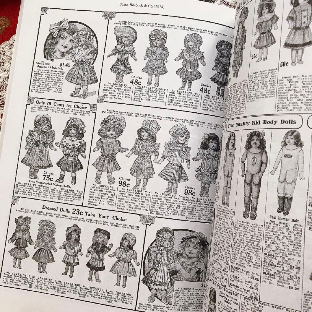 アンティークおもちゃ復刻カタログ ビスクドール テディベア