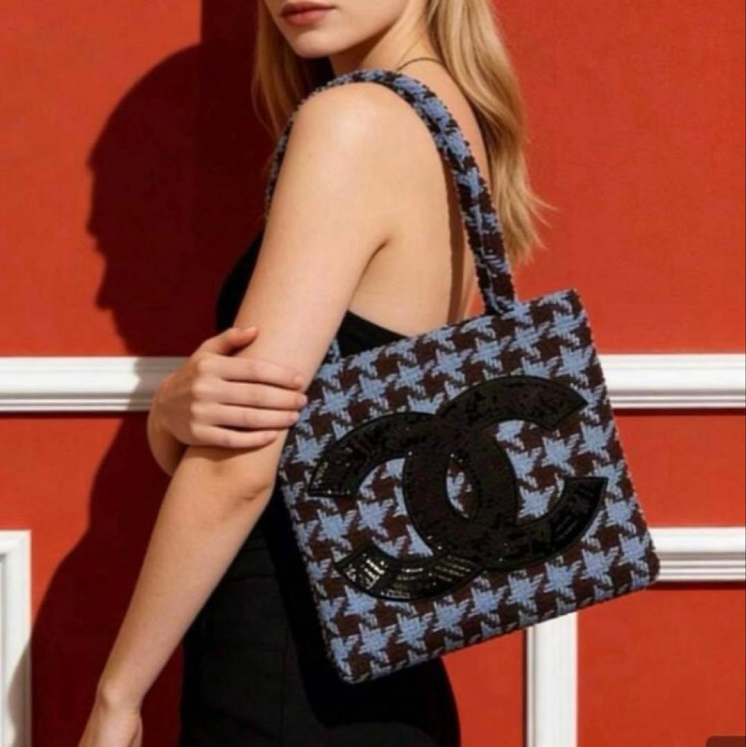 CHANELツイードトートバッグ 楽天市場】シャネル Chanel ツイードトートバッグ カラフル 【中古