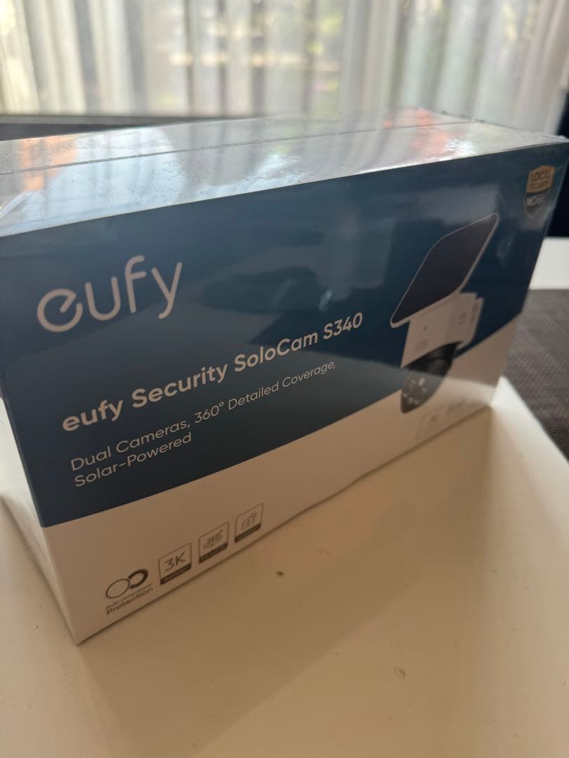 D*N様 eufy Security SoloCam S340 eufy SoloCam S340 Wireless Outdoor Security Camera with Dual Lens