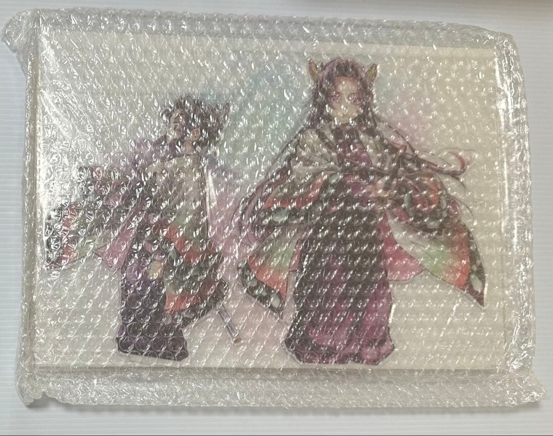 c106 鬼滅の刃 繋ぐ A賞 ビッグアクリルスタンドキット しのぶとカナエ