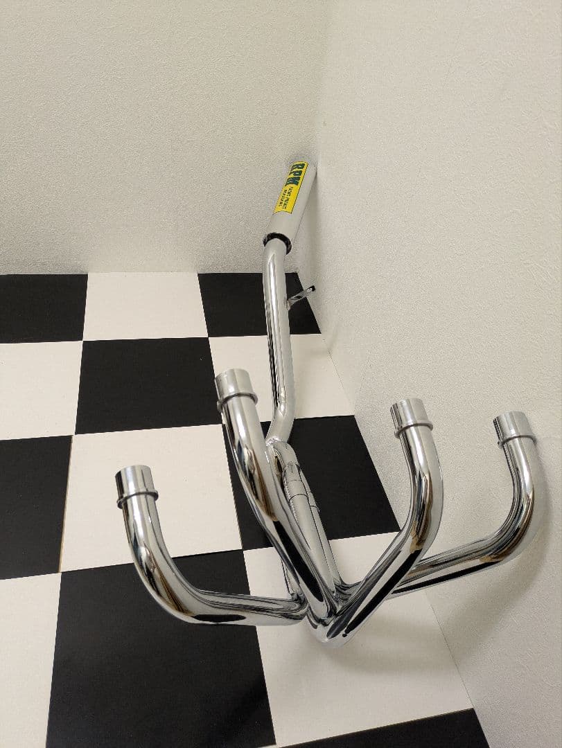 ゼファー400 PRMタイプゼファー400X 4-2-1マフラーメッキ送料込み